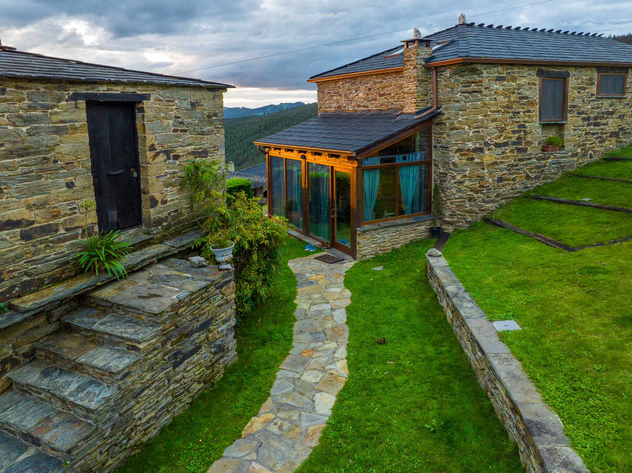 Villa exterior del complejo